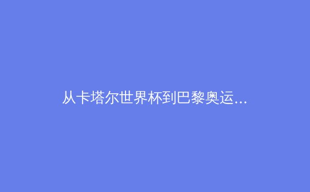 从卡塔尔世界杯到巴黎奥运：数字技术如何重塑现代体育的观赛与参与模式 - 4